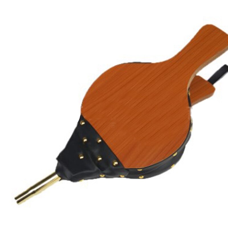 -cheminée soufflet, bois Air souffleur buse coulée pour Camping en plein Air barbecue Grill cheminée main soufflet pompe fosse barbecue feu T