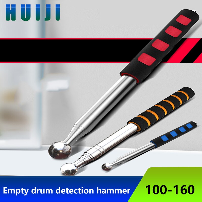 Lege Drum Hamer Huis Inspectie Tool Set Verdikte Bold Telescopische Professionele Acceptatie Kloppen Tegels Hollow Drum Inspecti