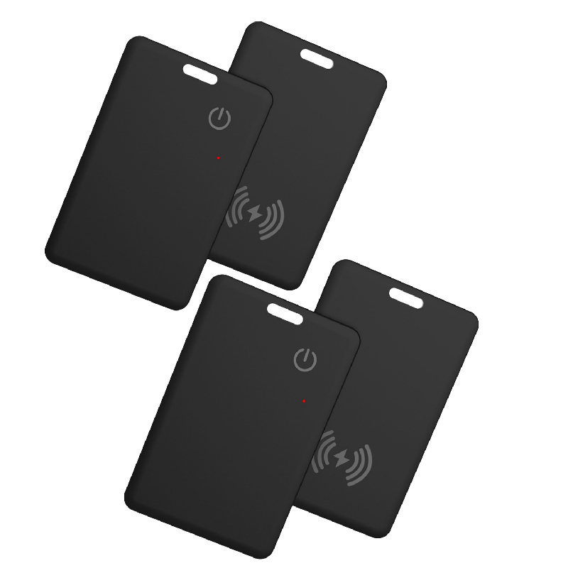 Card-style anti-loss device is applicable for Find My mobile wallet, keys, luggage, bags and global intelligent positioning and: green
