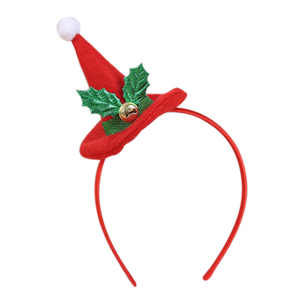 1PC Kerst Hoofdband Santa Xmas Hair Band Sluiting Hoofddeksels Hoofd Hoepel Party Haarband hoofd hoepel Christmas a30816: A