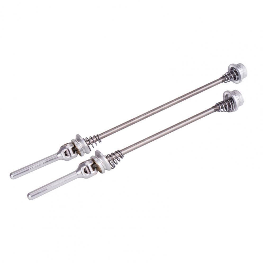 Asta a sgancio rapido durevole componenti per biciclette facili da usare asta a sgancio rapido per bici: Silver 135mm