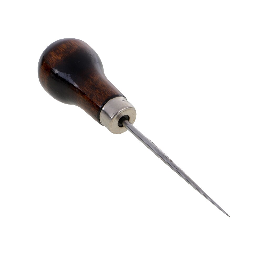 Leather Sewing Awl Wood Handle Gourd Shaped Drilla... – Grandado