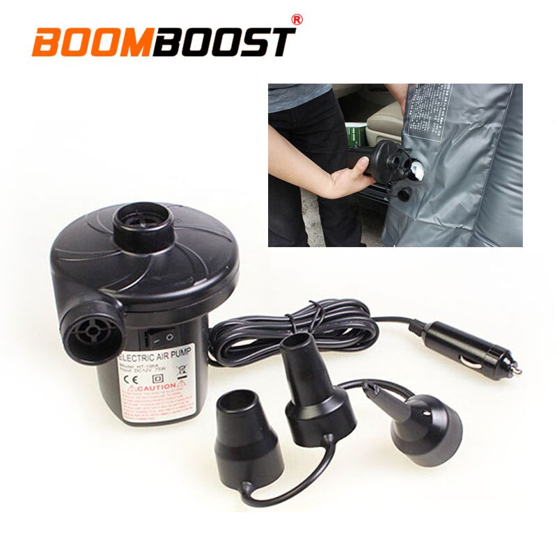 12 V/4800 Pa Ac Auto Elektrische Luchtpomp Voor Camping Luchtbed Boot Luchtbed Speelgoed inflator Snelle Vulling