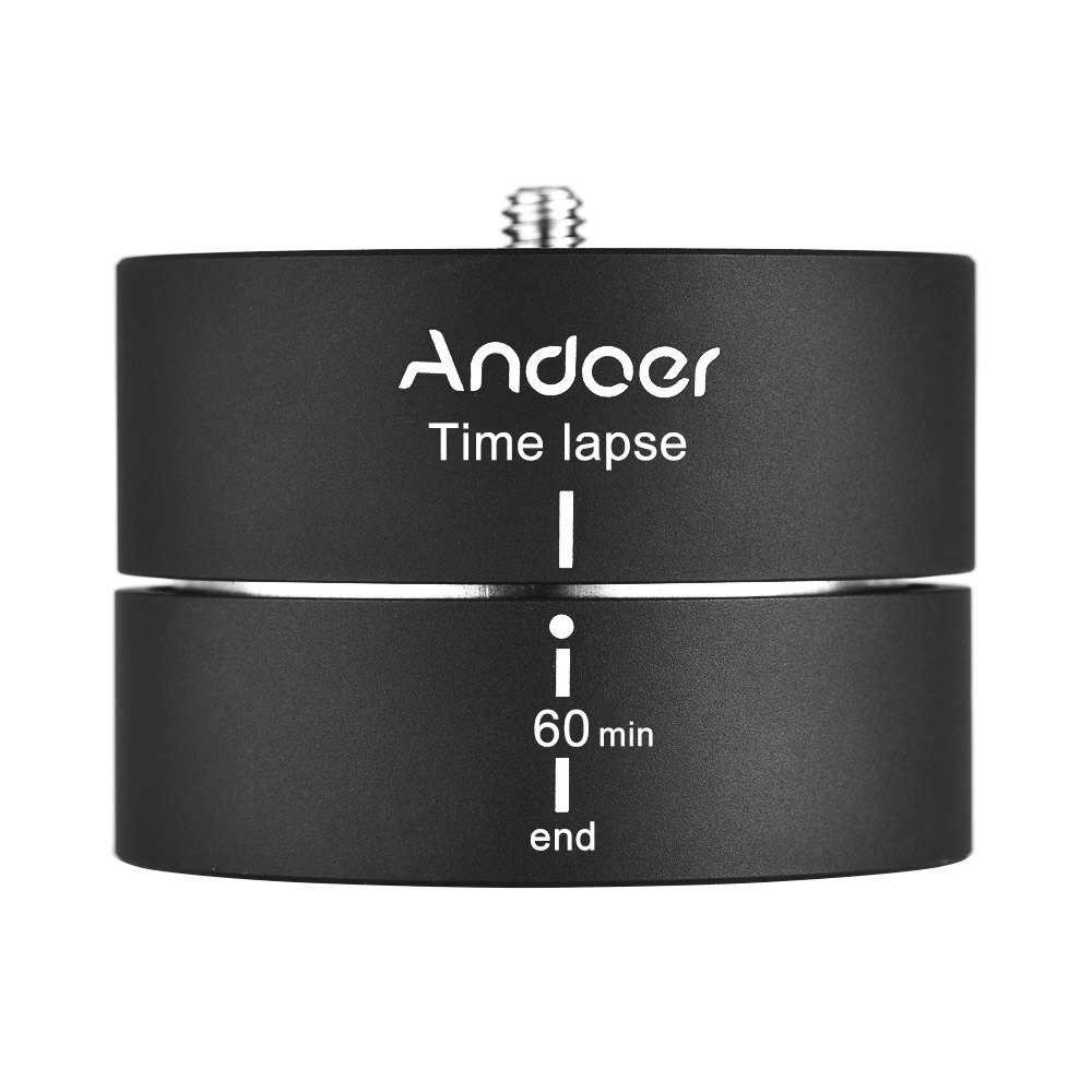 Andoer Aluminium Stativkopf Mit 1/4 Schraubenlöcher Zeitraffer Stabilizer Kopf Adapter Für Gopro DSLR ILDC Kameras Und Smartphones