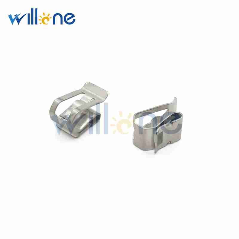 Willone-Clip de Cable Solar PV de acero inoxidable, abrazadera para instalación de Cable Solar PV, 100 piezas