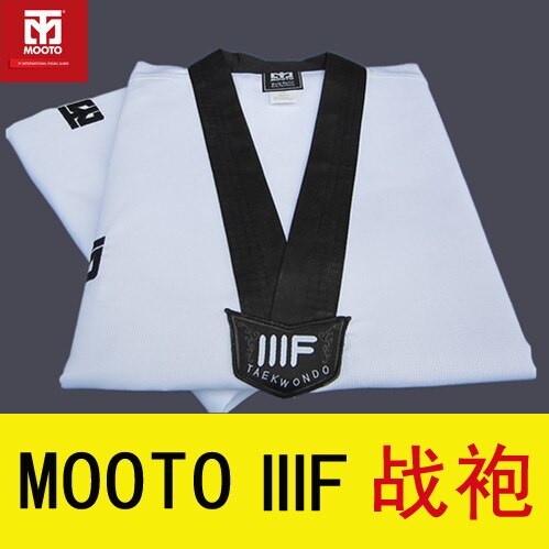 HEIßER anfänger verwenden Mooto taekwondo dobok kleidung Art erwachsene V-ausschnitt MOOTO taekwondo anzug Taekwondo Ausbildung Uniform