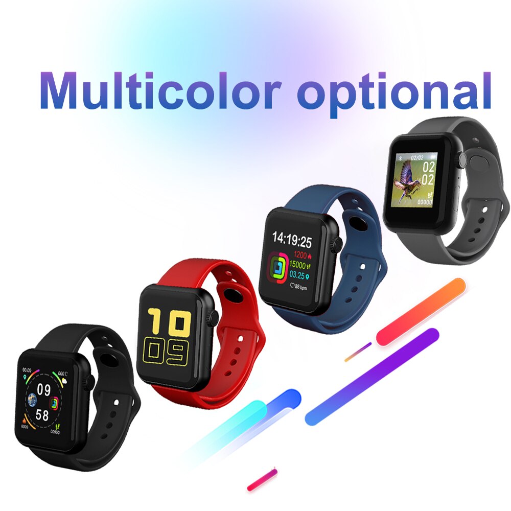 Y68 max bloeddrukmeter smartwatch waterdicht heren dames smartwatch hartslag fitness tracker horloge digitaal horloge  d20