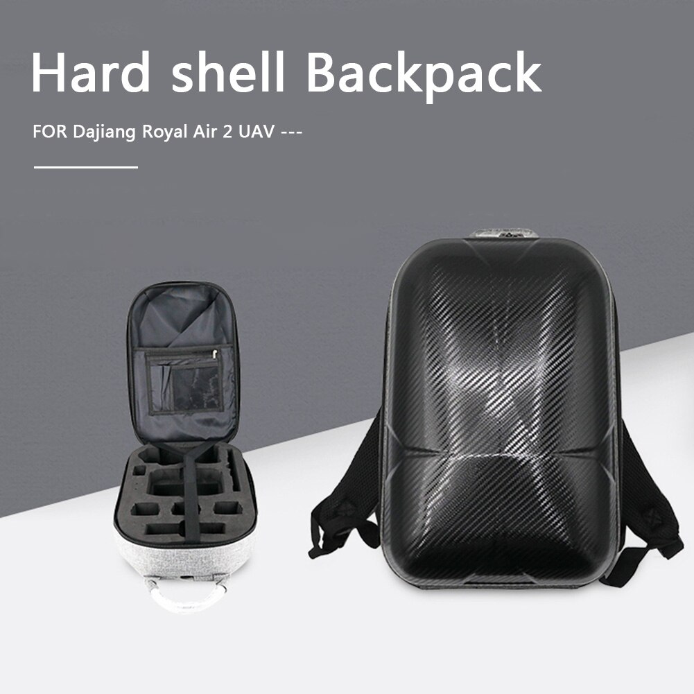 Hard Shell Rugzak Voor Dji Mavic Air 2 Dual Rits Waterdichte Sholder Bag Draagtas Drone Accessoires Drophipping