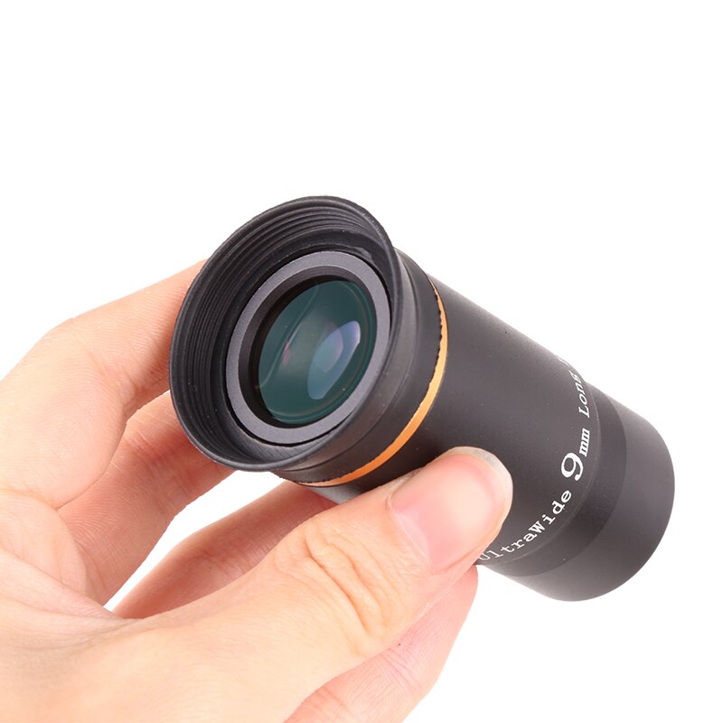 66 Degree UW 9mm 1.25 Inches Optical Lens Astronomical Telescope Planet Eyepiece Grows High-wide Angle View Fully Coated UW9MM