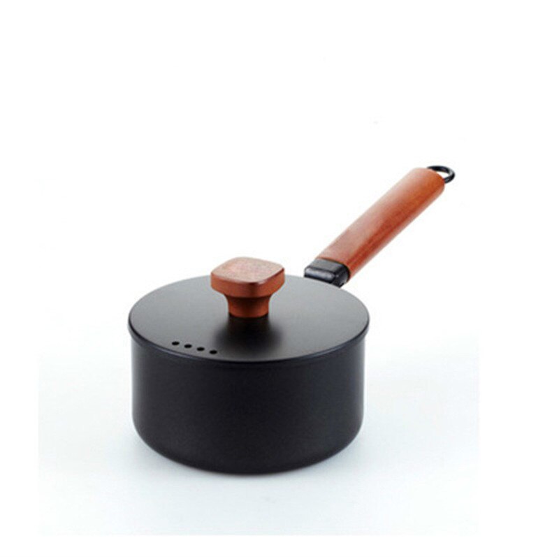 16cm 2L multi-function small soup pot gas cooker universal cast iron lid with lid WF6261127