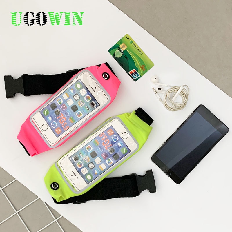 Waist Bag Running Sport Phone Case Touch Armband For Samsung S10 S9 S8 iPhone X Xs Xr 6 7 8 Plus Phone Holder Arm band Phone Bag