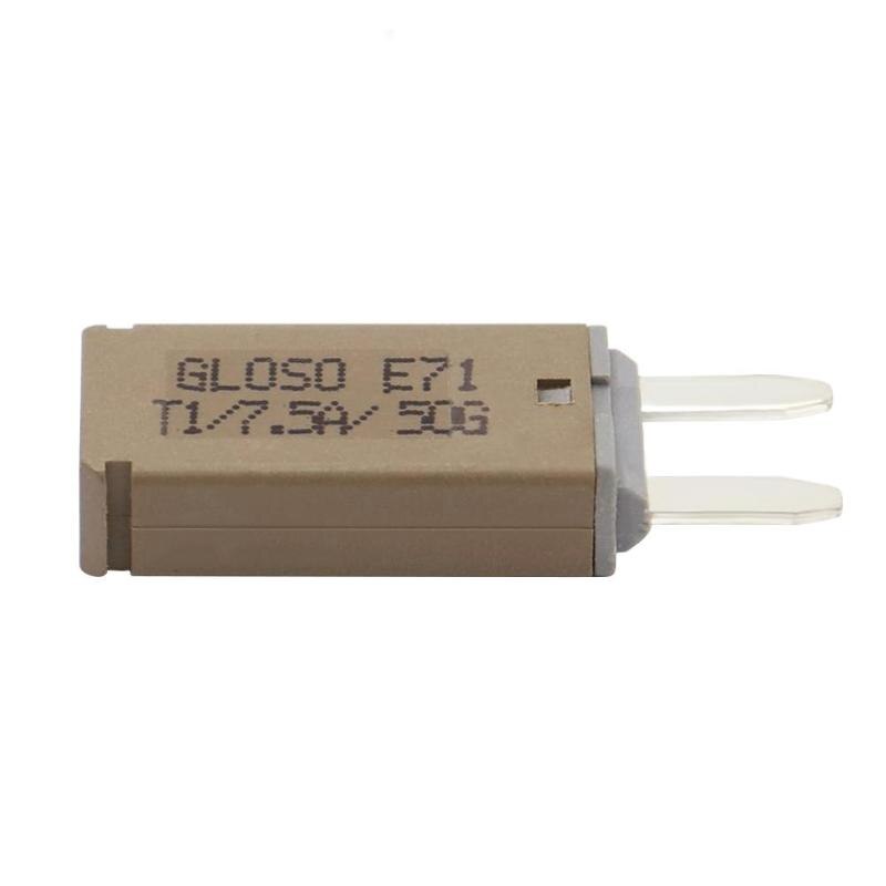 Tamanho DC 14 VODOOL S V Carro Auto Reset Fusível Mini 5A/7.5A/10A/15A/20A /25A/30A ATM Lâmina Fusível Disjuntor Para Auto Car Truck Boat: Cinza escuro