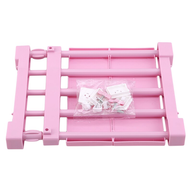 Adjustable Closet Space Saving Storage Shelf Organizer Wall Mounted DIY Kitchen Rack Wardrobe Cabinet Holders
