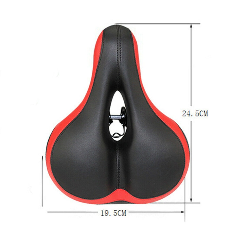 double printemps vélo large grand Bum doux confort supplémentaire épaissir selle vélo vélo siège-Pad
