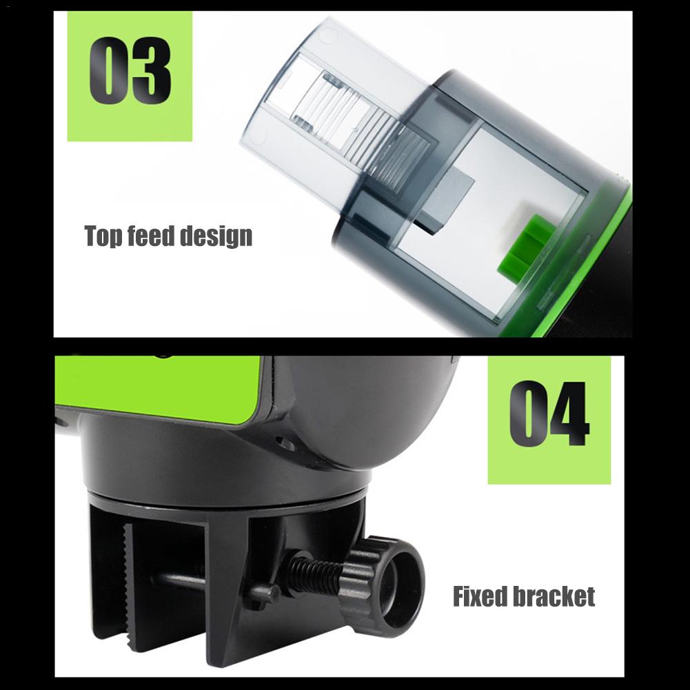 200ml Automatic Fish Feeder For Aquarium Fish Tank Auto Feeders With Timer Pet Feeding Dispenser LCD Indicates Fish Feeder