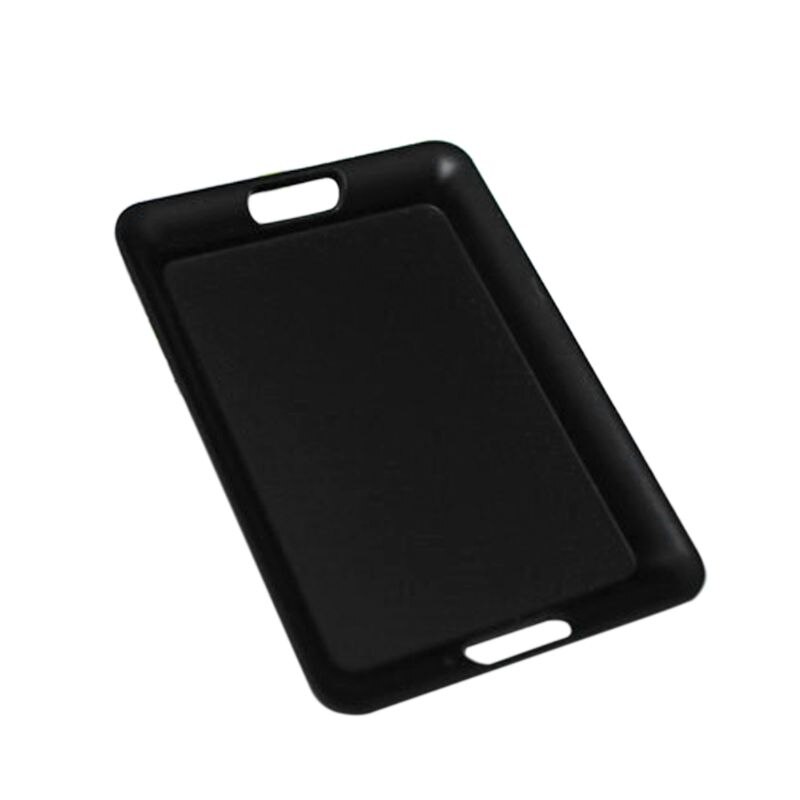 42x60mm Miniature 1/6 1/12 Mini Doll House Accessories Metal Plate Bread Tray Simulation Model Toys Decoration Y4UD