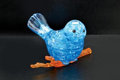3D cristal Puzzle Puzzles Panda Animal dauphin cygne ours lapin jouets éducatifs noël enfant de nouvel an: Bird
