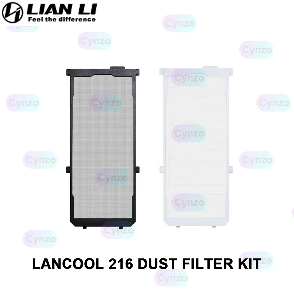 Lian li lan 216-2x/2w magnetfilter mit hoher dichte für lancool 216 Vorderseite-Gittergewebe-Tafel, pc-gehäuserahmen-staubschutznetz, Spielen-zubehör