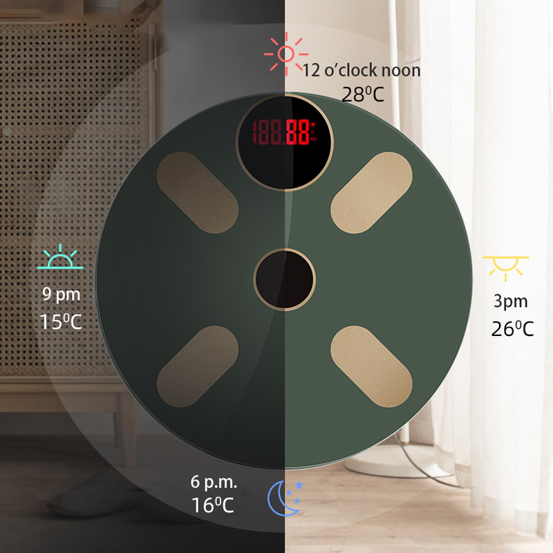 Xiaomi corpo bagno bilancia pesapersone bilance elettroniche intelligenti composizione BMI telefono cellulare preciso analizzatore Bluetooth portato digitale