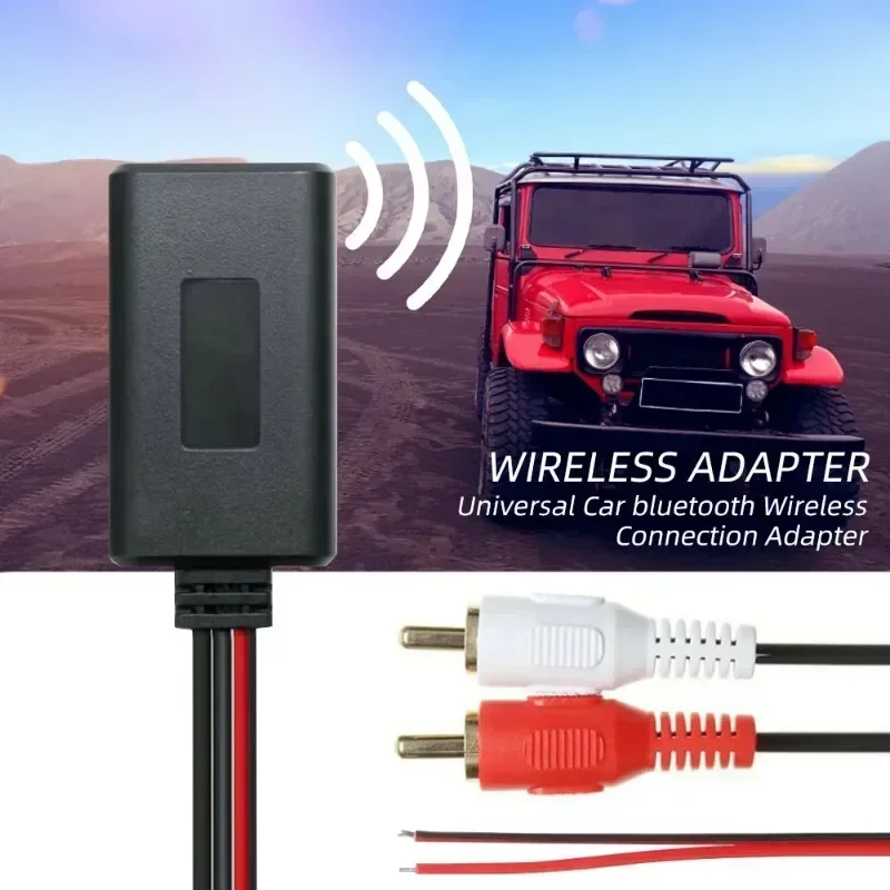 Auto Universele Draadloze Bluetooth Module Muziek Adapter Rca Aux Audio Kabel Auto Universele Draadloze Bluetooth Module Muziek