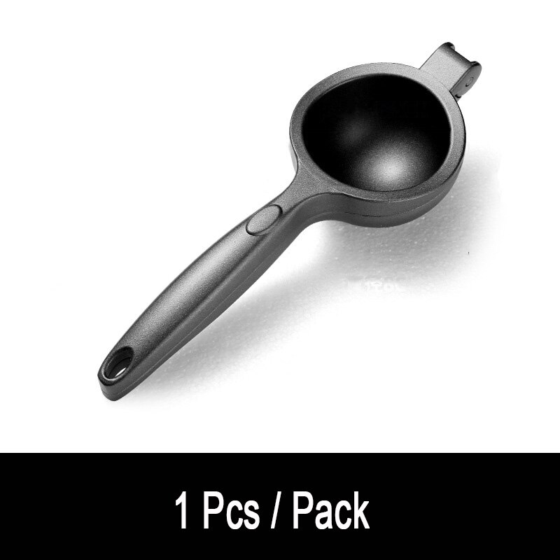 Handmatige Citruspers Hand Citruspers Citroen Fruit Juicer Citrus Persmachine Roestvrijstalen Keuken Accessoires Voor Thuis: Black 1 pcs