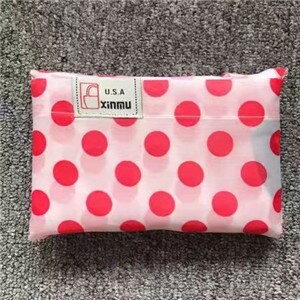 Neue druck faltbare grüNe einkaufstasche Tote Falten beutel handtaschen Bequem Große-kapazität lagerung taschen: I