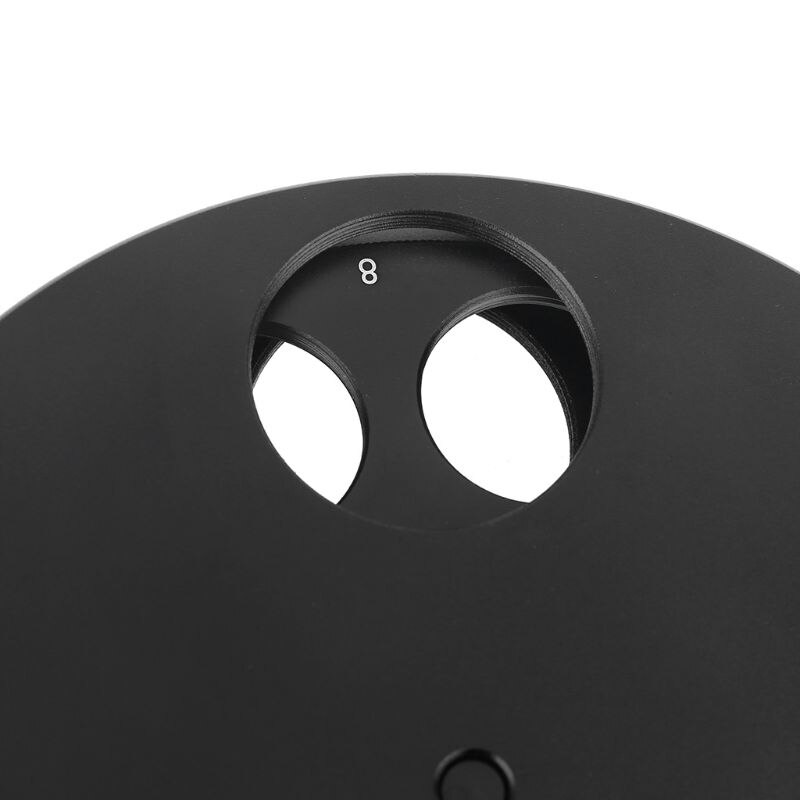 Metal 1.25\" Multiple 9 Position Fitting Filter Wheel For Astronomy Telescopes