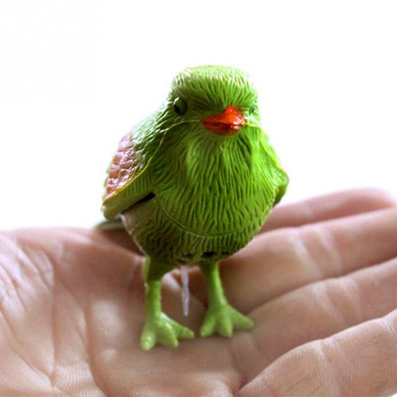 Funny Sound Voice Control Activate Chirping Singing Bird Toy