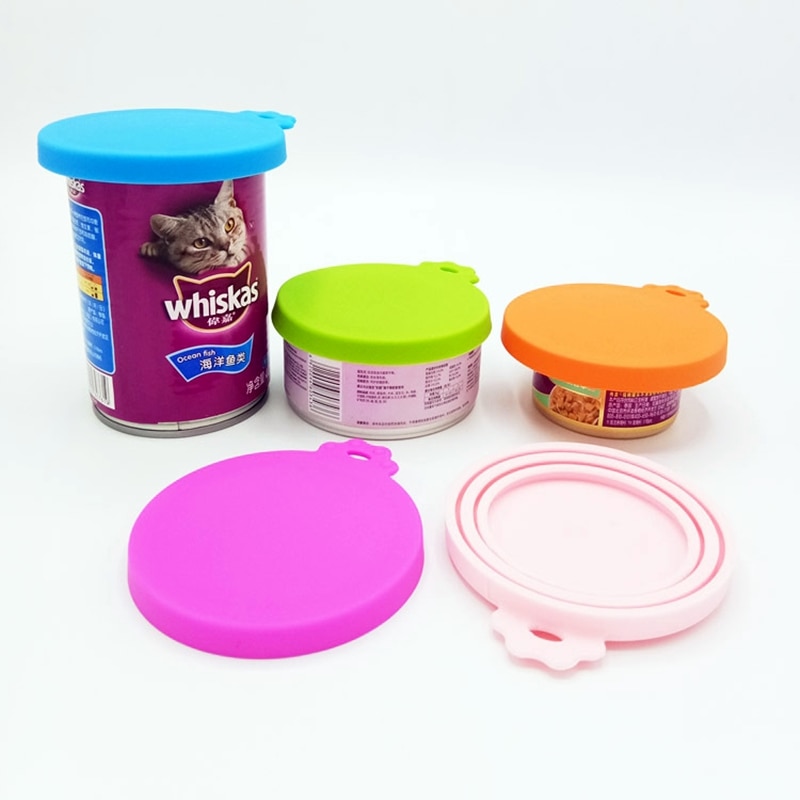 Reusable silicon Magic lids universal lid cat dog pet food wrap bowl pot lid silicone cover