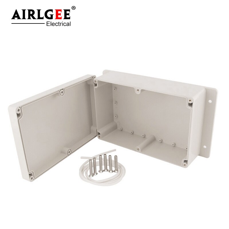 230*150*87mm grijs outdoor waterdichte aansluitkastje met montage oor shell kabelaansluitdoos