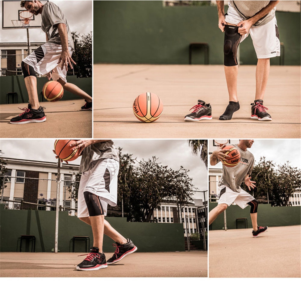 1PC Knee Support Elastic Sports Leg Knee Elastic Knee Pad Fitness Running Cycling Knee Support Elastic Knee Pad Наколенники#2