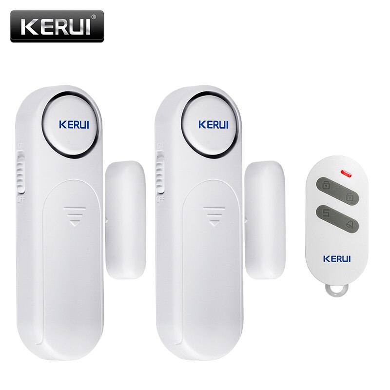 Corina 300ft 120dB Draadloze Deur/Raam Sensor Alarm Anti-Diefstal Deur Alarmen Afstandsbediening Voor Home Safety Security pir Rook: KIT3 Alarm
