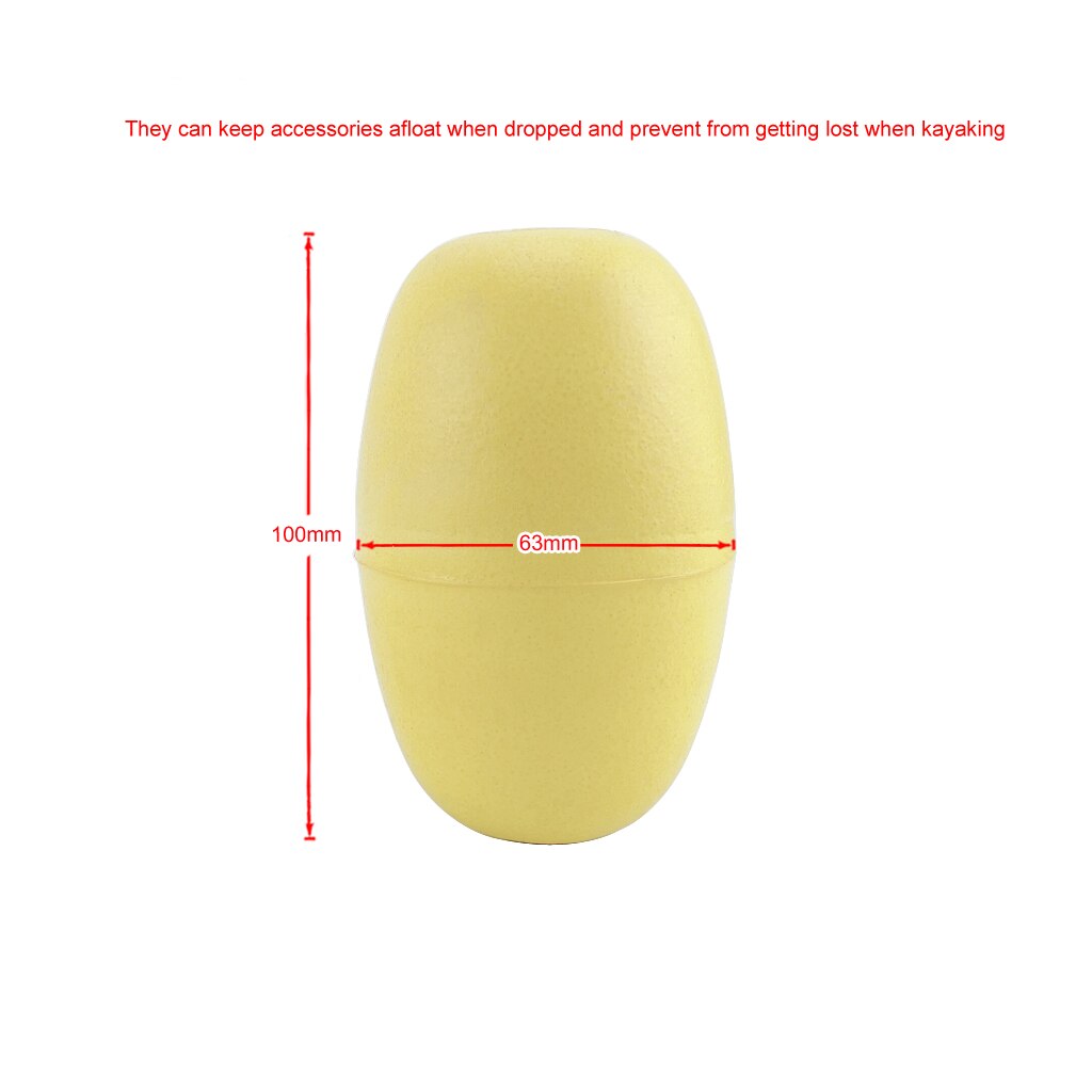 2X PVC Kayak Anchor Line Ski Rope Float Drift Anchor Float Buoy for Boats Pools Lakes Canoe Marine Buoyant Accessory