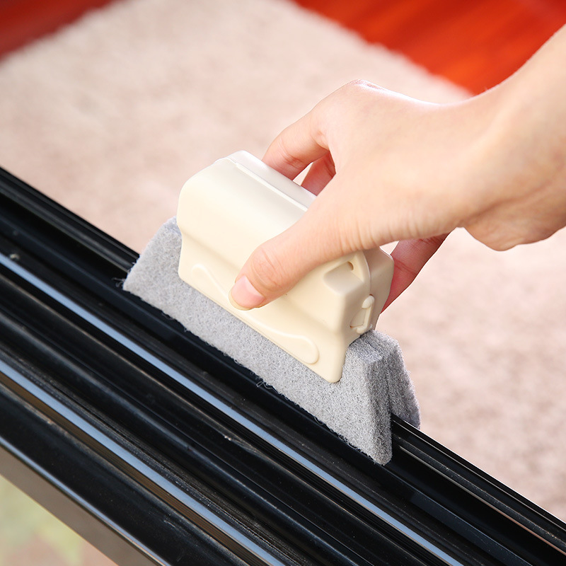 1pc vinduesrille rengøringsdug vinduesrengøringsbørste vinduer slotrenser rengøringsværktøj til hjemmet bil rengør hulbørsten
