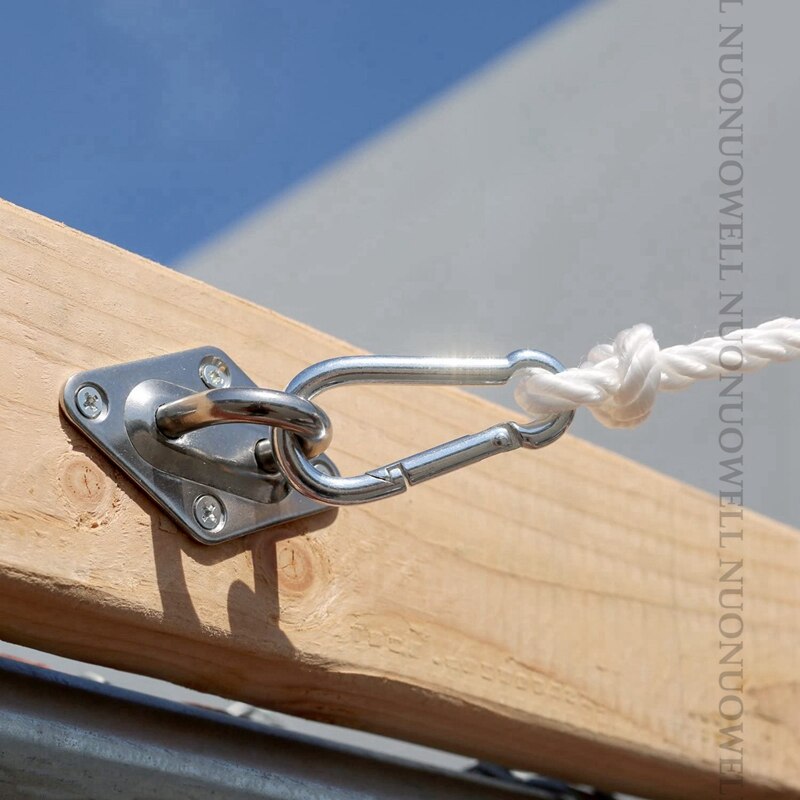 M6 M8 Stainless Steel Awning Fixing Accessories Diamond Door Buckle Spring Triangles and quadrangles Fixing Tents Sunshade Nets