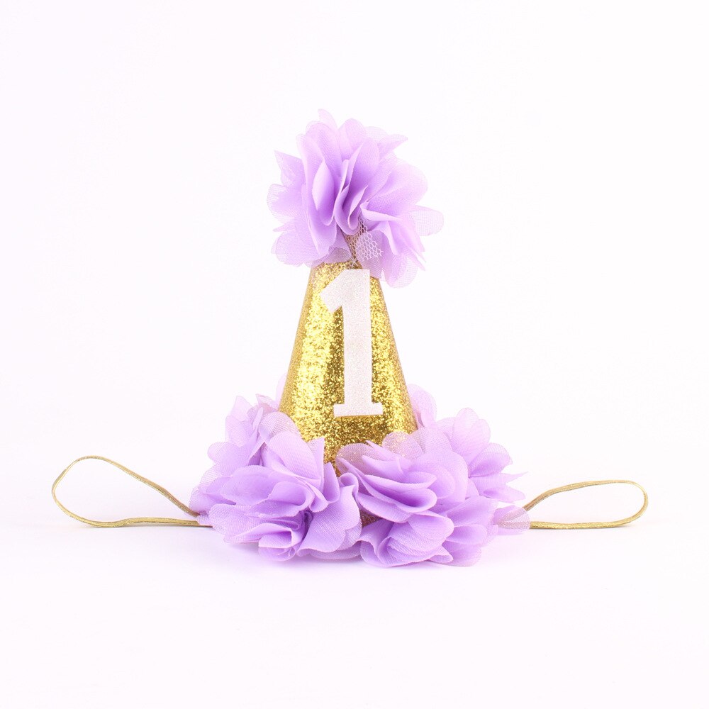 Een Jaar oude baby eerste Verjaardag Hoeden Digitale Leeftijd een Cupcake Toppers kids verjaardagsfeestje decoratie caps WYQ