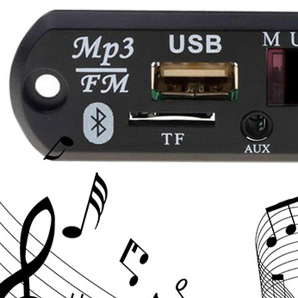 Draadloze Decoder Board Radio 3.5Mm Audio Ontvanger Draadloze Ontvanger Carkit Speler Decoder Kaart Kleur Screen