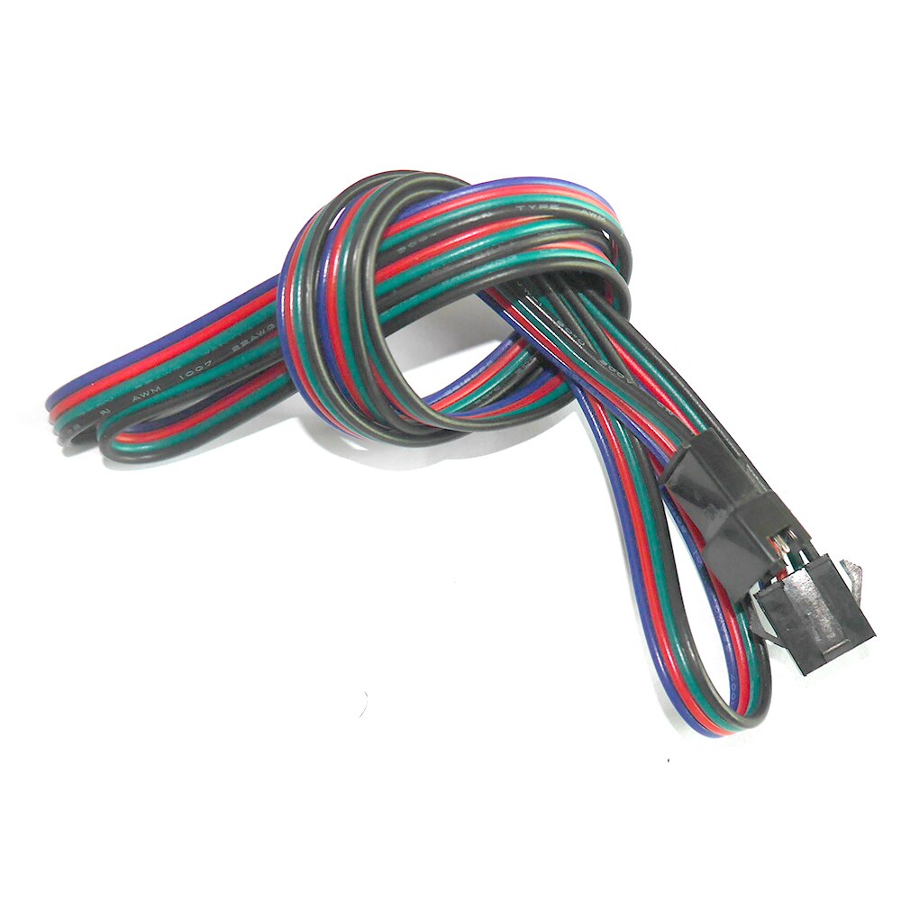 1 pces 1m 4pin jst extensão cabo conector/1m led rgb cabo cabo extensão fio cabo conector para led 5050 rgb tira módulo luz