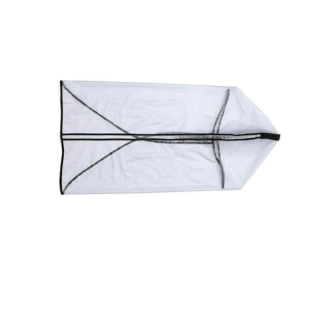Rod Protector Antistatic Waterproof Dustproof Wear Resistant Transparent Golf Rain Cover Store Outdoor Rainproof PVC Bag Zipper