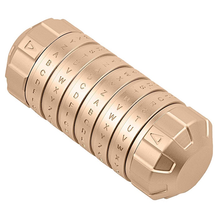 Funny Code Cryptex Romantic Birthday Puzzle Lock Toy Password Lock Intelligence Toys All Ages Five Colors