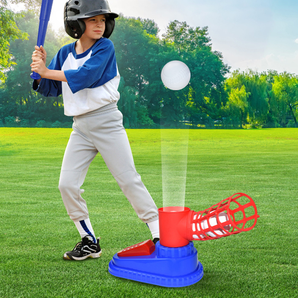 1 Set Van Baseball Launcher Baseball Beoefenen Honkbalknuppel Voor Kids Outdoor