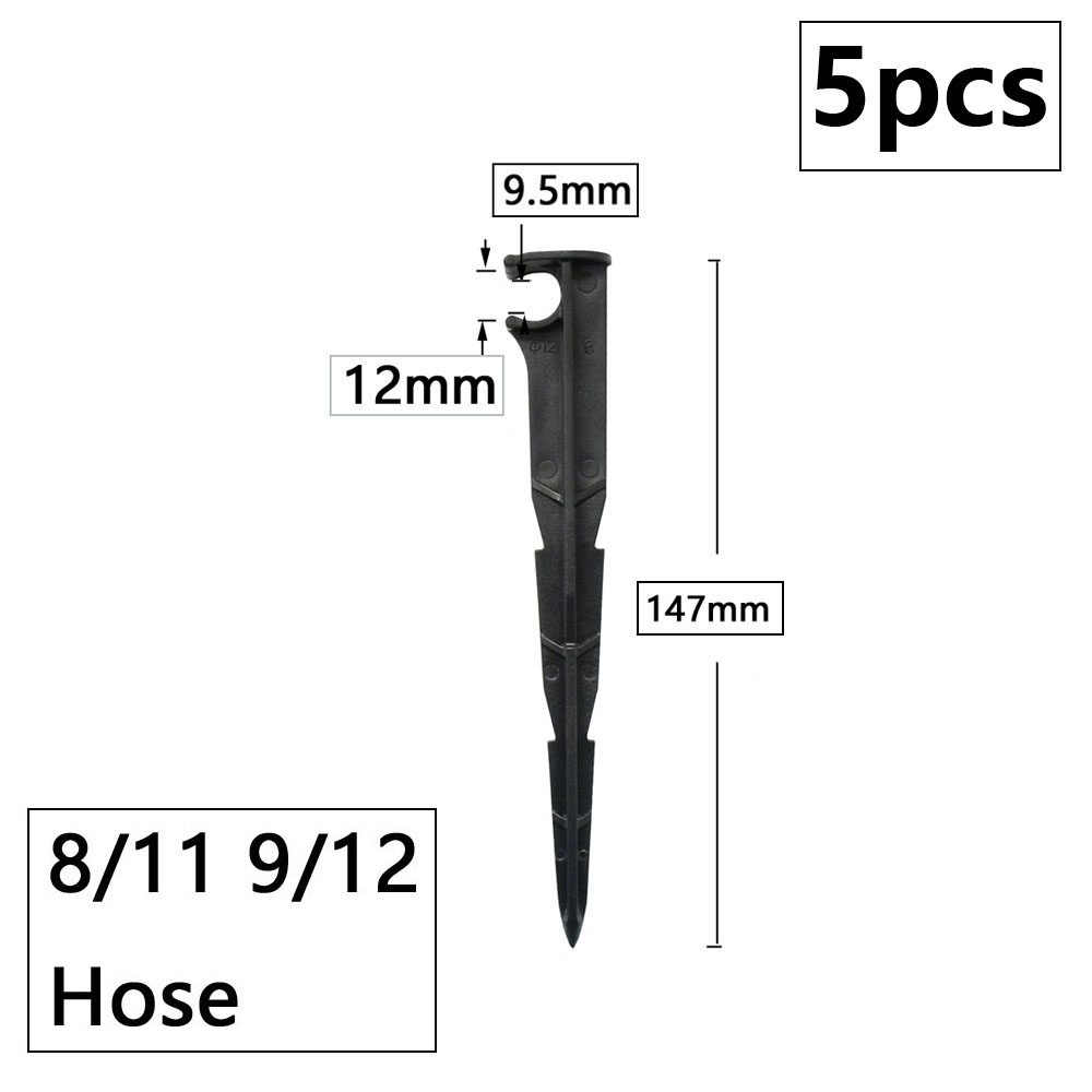 3/8" Bewässerung Gartenschlauch Anschluss 8/11 4/7 3/5mm Schlauch Reduzierstück gemeinsam T-Stück Winkel Endstopfen Tropfbewässerungssystem passend zu: Rosa