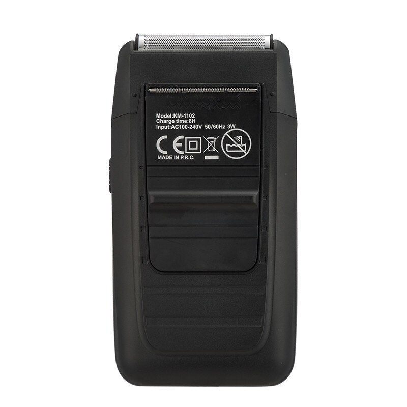 Electric Razor Electric Shaver Rechargeable Shaving Machine for Men Beard Razor Wet-Dry Dual Use Water Proof Fast Charging: KM1102-EU