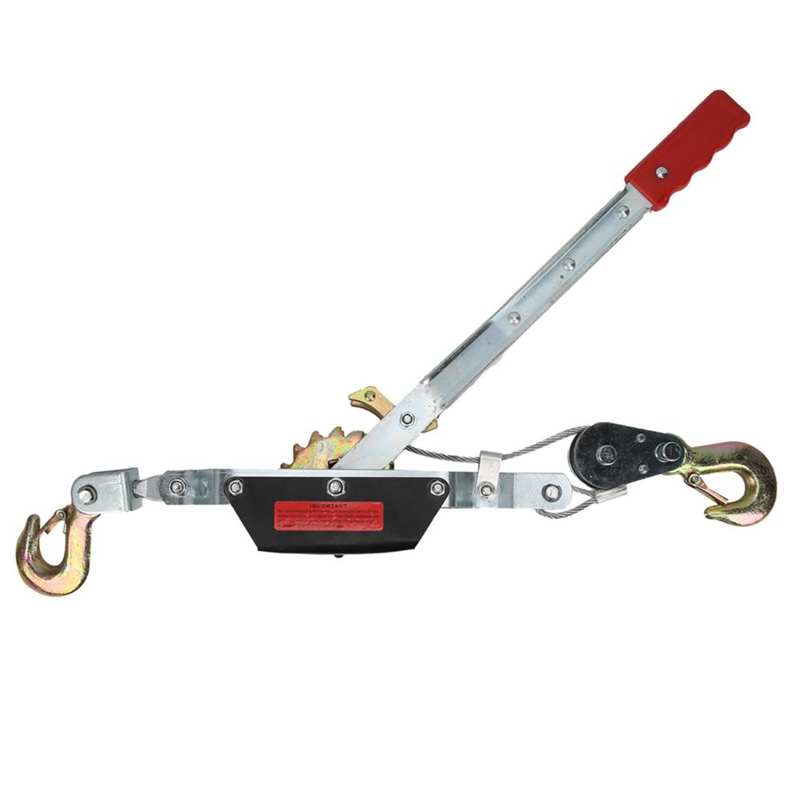 1Ratchet Rope Puller Winch Goods Double Hook Power Fastener Industrial Supplies 2Ton