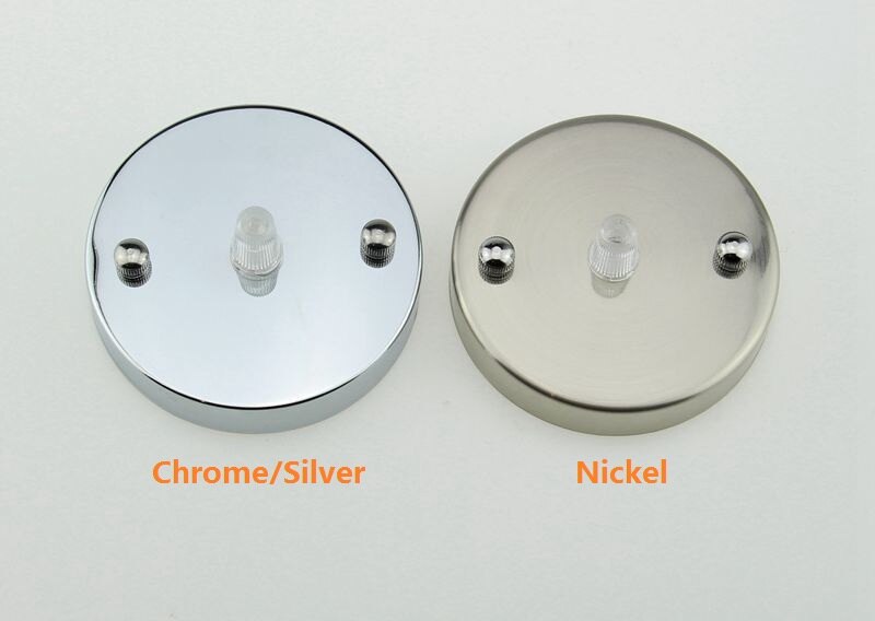 1 Piece Metal Ceiling Canopy Pendant Lights Fixtures Ceiling Rose Diameter 100mm