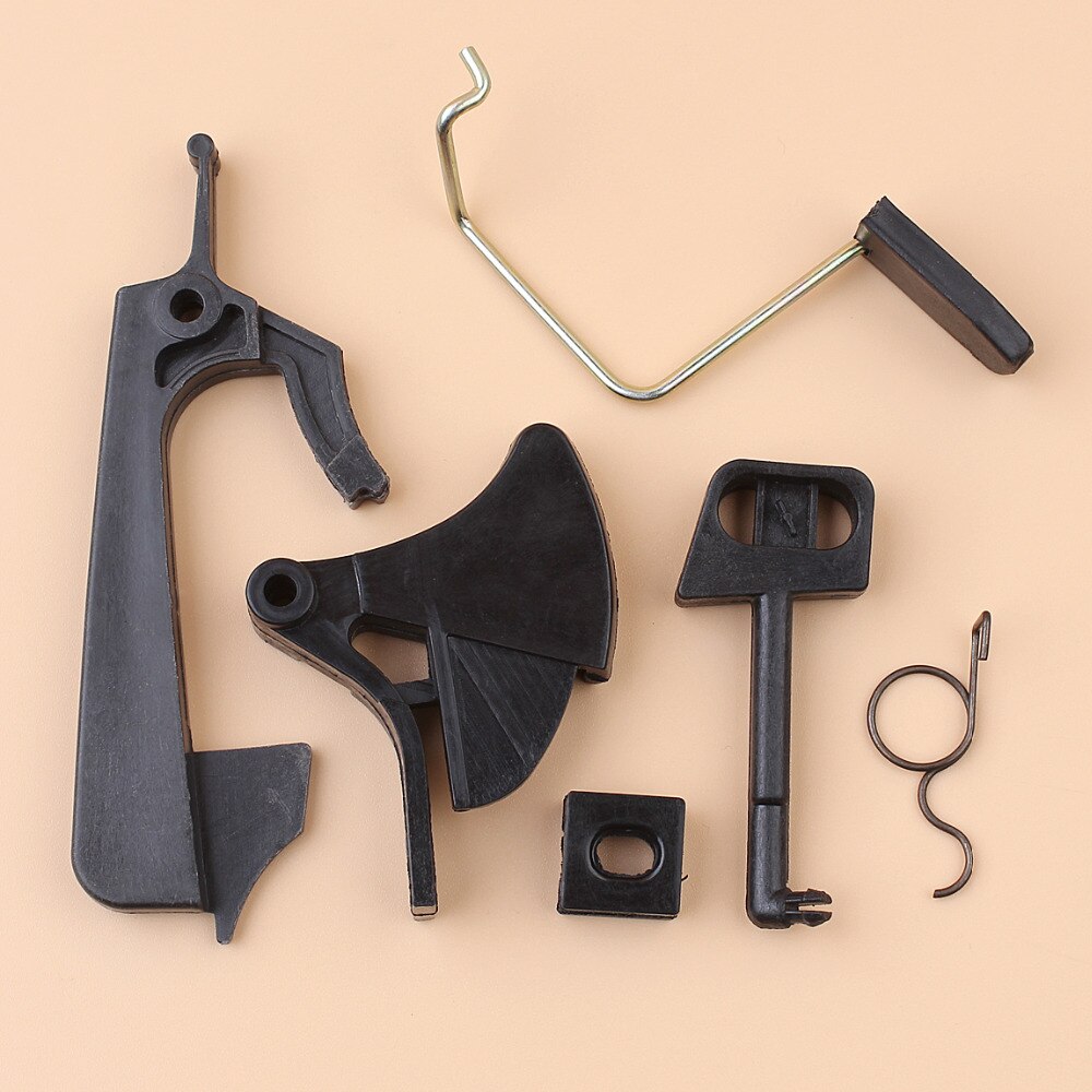 Gashåndtag fjederlås choker stang kit til husqvarna 142 137 136 141 36 41 motorsav udskiftningsdele