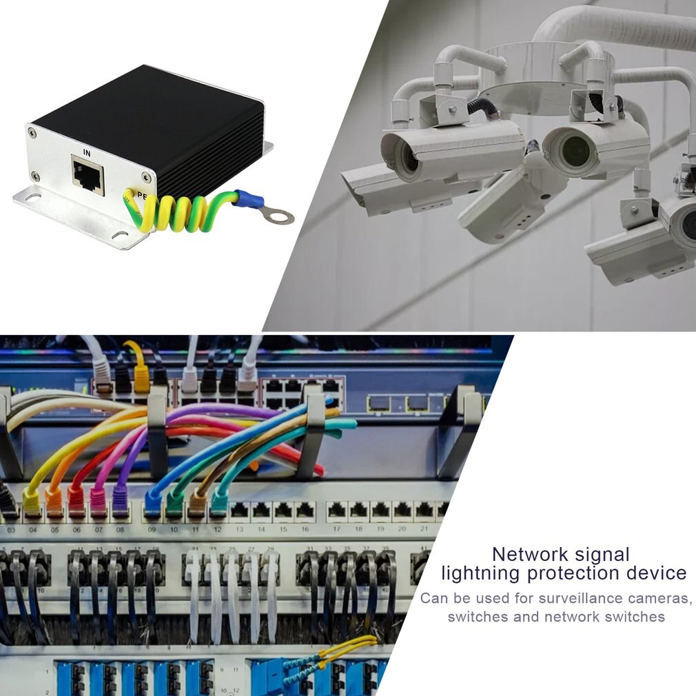 Netværks lynbeskyttelsesenhed enkeltkanals netværksaflederbeskyttelsesenhed overspændingsbeskyttelsesenhed yf -b1