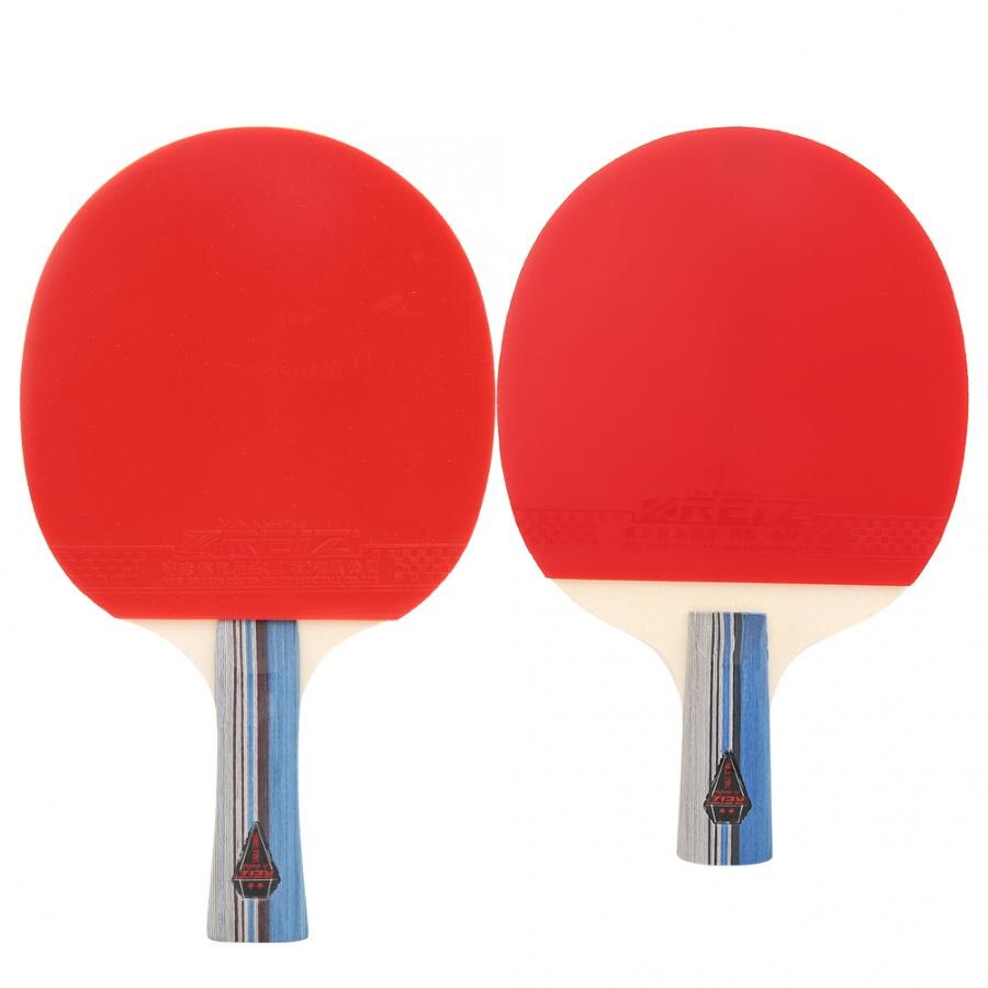 lightweight Table Tennis Racket Training Competition Table Tennis Racket Pong Paddle Sport Equipment with Storage Bag Paddle