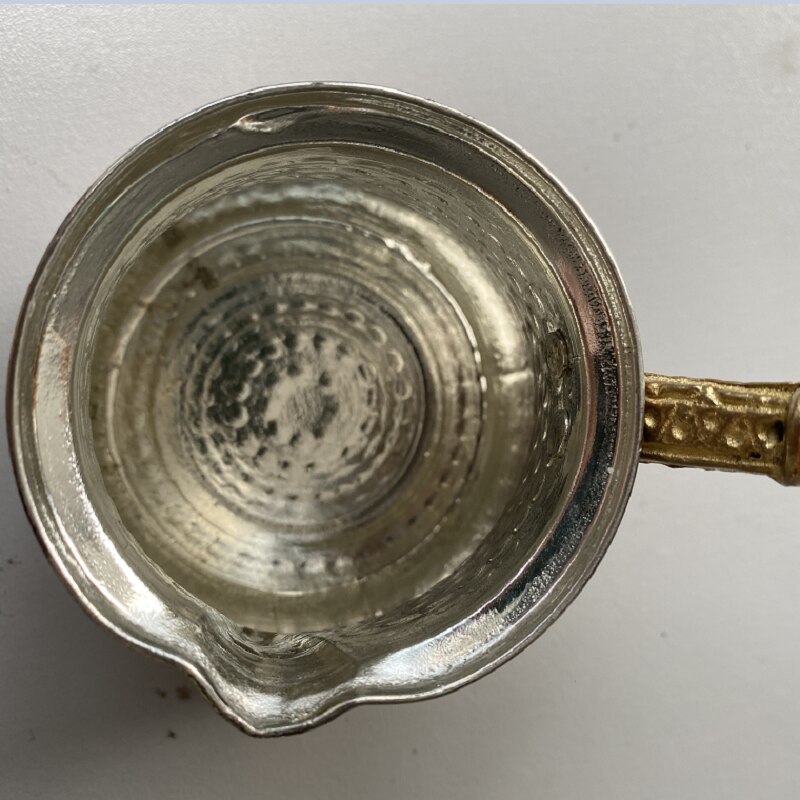 Turk Turkse Koffie Pot Koffie Turk Turkse Koperen Koffie Maker Voor Turk Cezve Cafetaria Houten Handvat Cevze