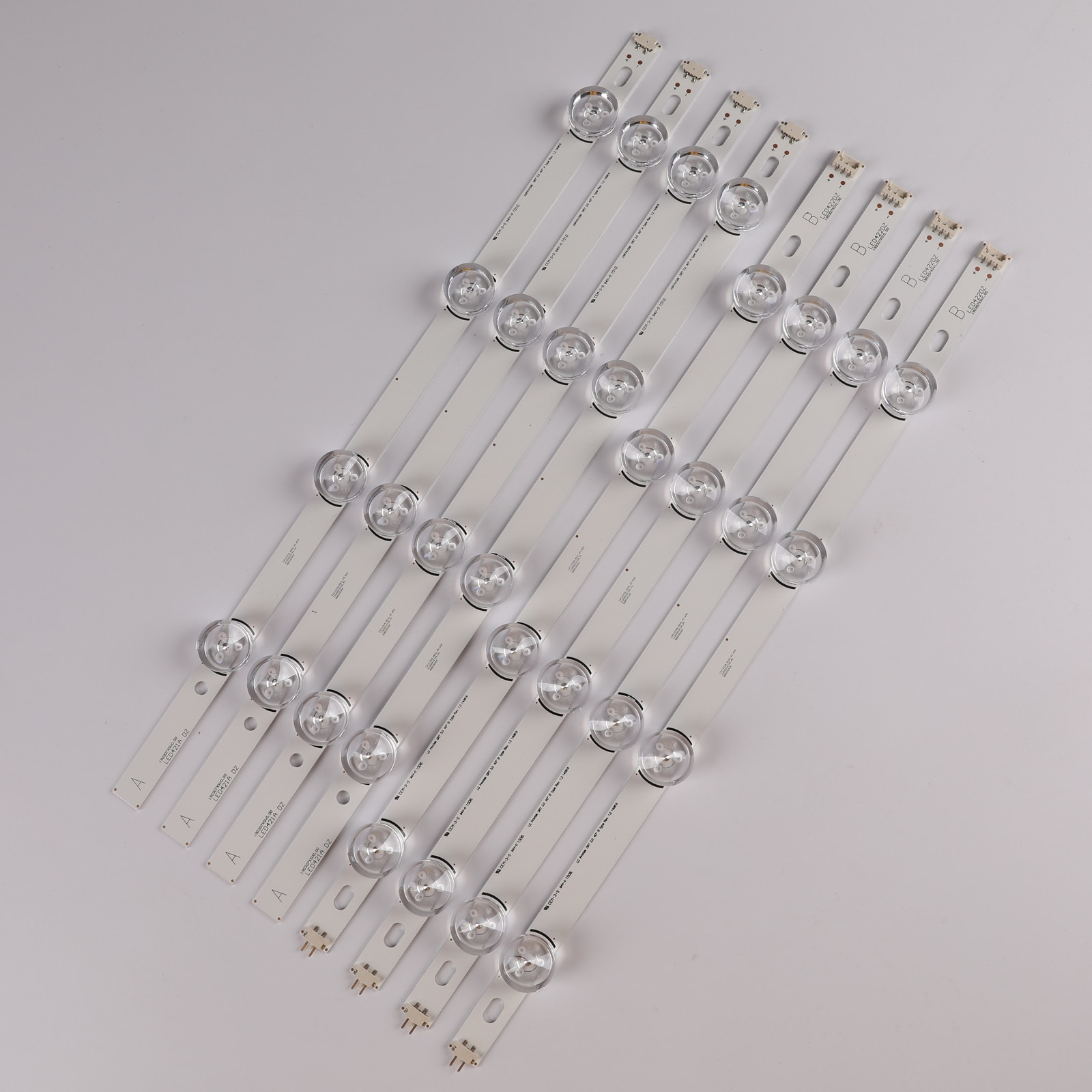 Tira de LED para LG, kit de tiras de LED de 4 + 4 leds para televisor LG de 40 ", 40LF630V, SVL400, HC400DUN-VCKN1-211X, 40LH5300, DRT4.0, 40, 6916L-0885A, 40lf6350, 8 Uds.